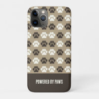 Paw Print Pattern Earthy Sand