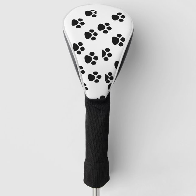 Paw Print Pattern Golf Cover  (Front)