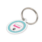 Paw Print Pet Tag