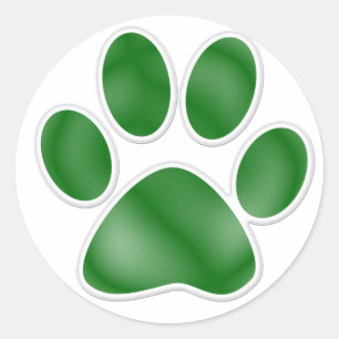 Paw Print - SRF Classic Round Sticker