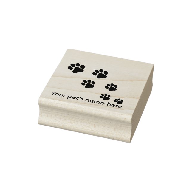 Paw print stamp pad (Stamp)