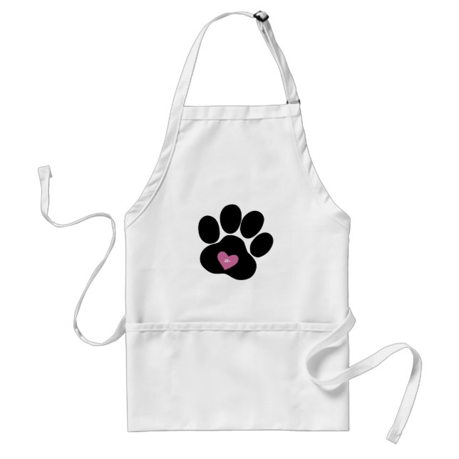Paw Print Standard Apron (Front)