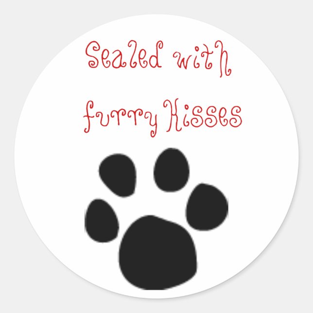 Paw Print Stickers (Front)