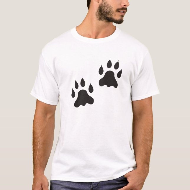 Paw Print T-Shirt (Front)
