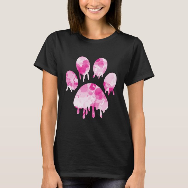 Paw Print T-Shirt (Front)