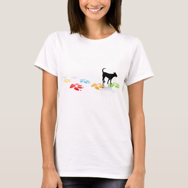 Paw Print T-Shirt (Front)
