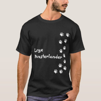 Paw print t-shirt - add your own name or dog breed