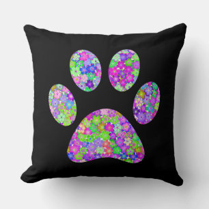 Paw Print   Throw Pillow