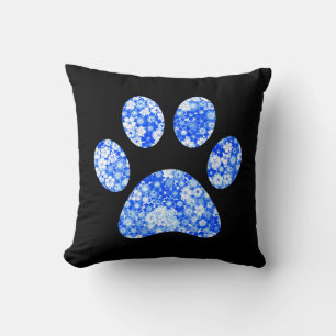 Paw Print   Throw Pillow