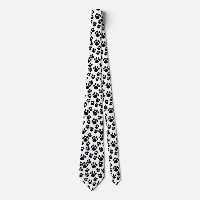 Paw Print Tie (Front)