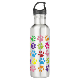 Paw Prints 710 Ml Water Bottle