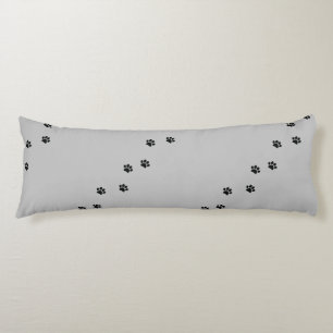 Paw Prints Body Pillow