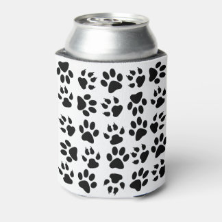 Paw Prints Can Cooler