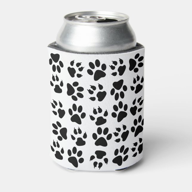 Paw Prints Can Cooler (Can Back)