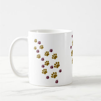Paw Prints Coffee Mug