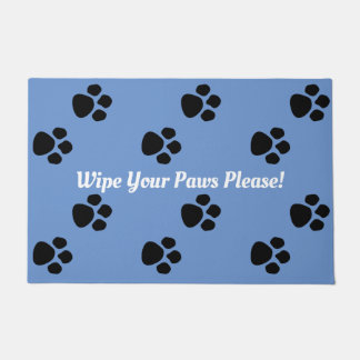 Paw Prints Door Mat