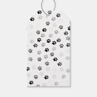 Paw Prints Gift Tags for Dog Lovers
