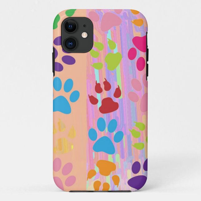 Paw Prints iPhone 5 Case (Back)
