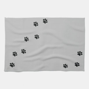 Paw Prints Kitchen Towel
