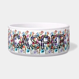 PAW PRINTS   LARGE PET BOWL