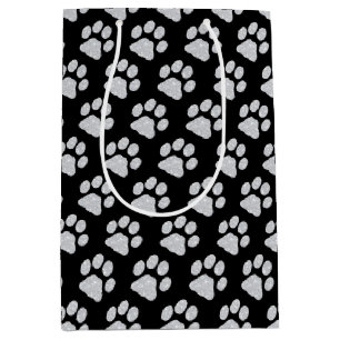 Paw Prints Medium Gift Bag