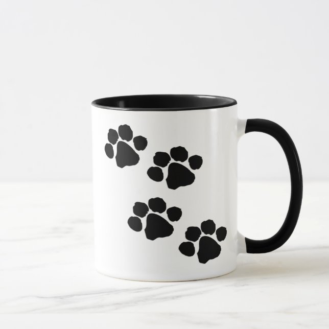 Paw Prints Mug (Right)