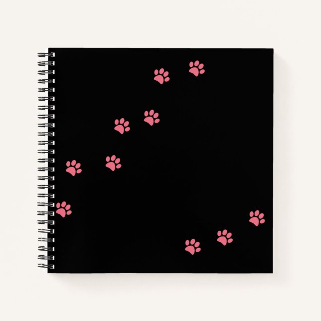 Paw Prints Notebook (Front)