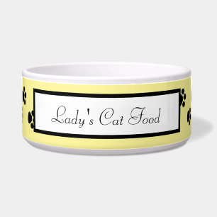 Paw Prints Pet Bowl