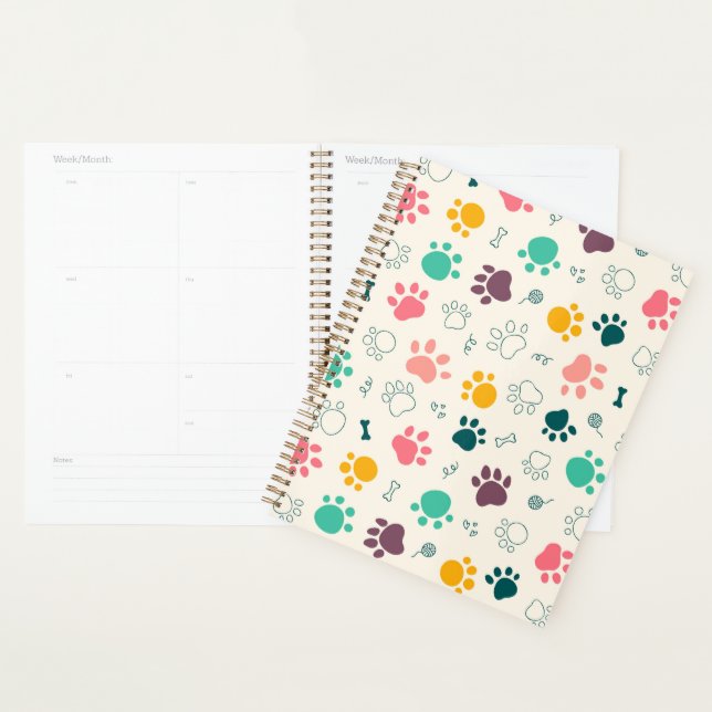 Paw Prints Planner (Display)