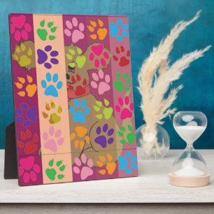 Paw Prints Plaque