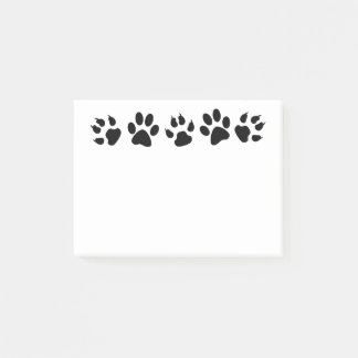 Paw Prints Post-it Notes