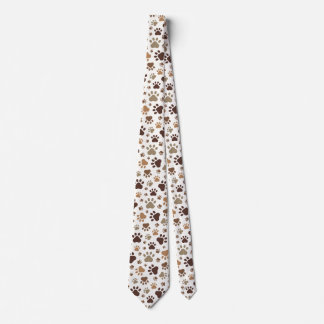 Paw Prints Tie