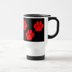 Paw Prints Travel Mug