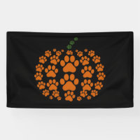Paw Pumpkin Paw Print Dog Thanksgiving