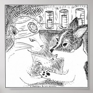 Paw Reading Poster