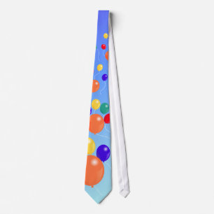 Paw-shaped balloon bouquet celebratory necktie