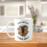 Paw-sitive vibes only GSD dog photo