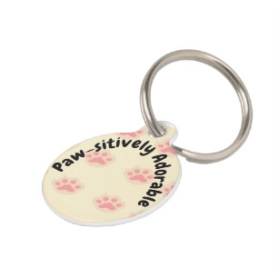 “Paw-sitively Adorable” – Personalized Dog & Cat Pet Tag