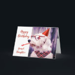 Paw-sitively Grrr-eat Birthday Granddaughter Card<br><div class="desc">Paw-sitively Grrr-eat Birthday Granddaughter Fun Dog Pun Humour card. Great for the person who loves animals,  puppies,  dogs and funny cards</div>