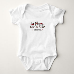 Paw-sitively Jolly – Cute Festive Christmas Baby Bodysuit
