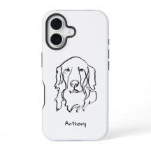 Paw-sitively Serious Golden Retriever