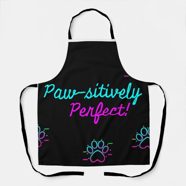 Paw-some Apron for Dog Lovers (Front)