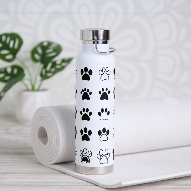 Paw-some Hydration: Dog Lover’s Water Bottle (Yoga)