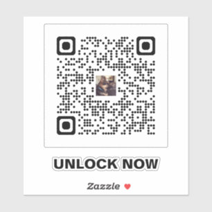 Paw-Some QR Code Sticker – Connect for Dog Lovers