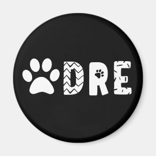 Pawdre Dog Dad New Dog Owner Gifts Magnet