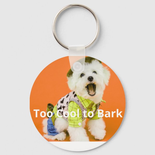 Pawfect Charm Keychain (Front)