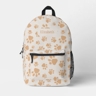 Pawfect Personalized Printed Backpack