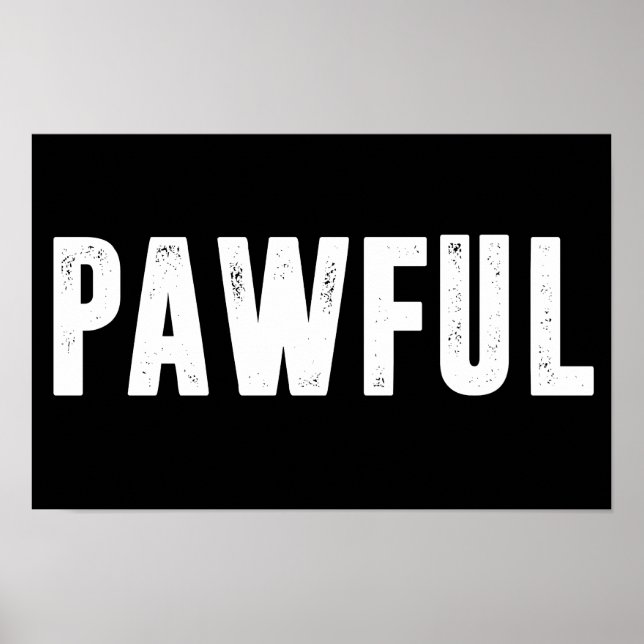Pawful Poster (Front)