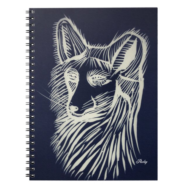 Pawley night fox notebook (Front)