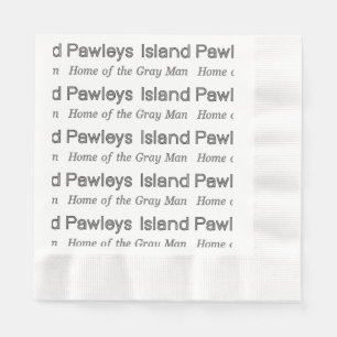 Pawleys Island Grey Man Napkin